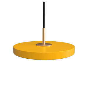 Okrovožlté LED závesné svietidlo s kovovým tienidlom ø 15 cm Asteria Micro – UMAGE vyobraziť