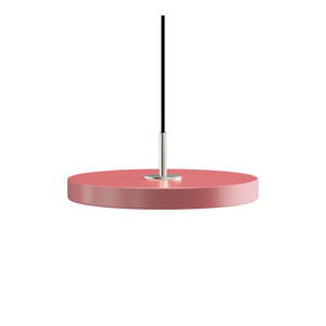 Ružové LED závesné svietidlo s kovovým tienidlom ø 31 cm Asteria Mini – UMAGE vyobraziť