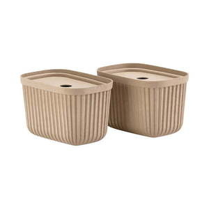 Košíky v súprave 2 ks 23x16x20.5 cm Pulp – Zone vyobraziť
