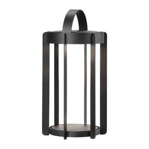 Čierny vonkajší LED lampáš na USB (výška 30 cm) Firefly – Zone vyobraziť