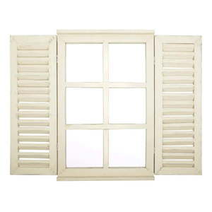 Vonkajšie zrkadlo s dreveným rámom 39x59 cm Window – Esschert Design vyobraziť