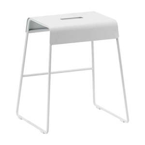Biela kovová stolička A-Stool – Zone vyobraziť