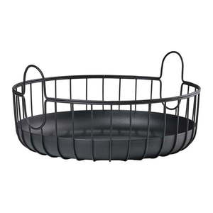 Drôtený kovový košík ø 38x18 cm Inu – Zone vyobraziť