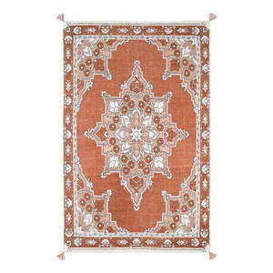 Oranžový detský koberec 100x150 cm Lalitha – Nattiot vyobraziť