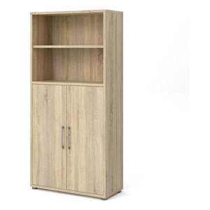 Modulárna knižnica v dekore duba v prírodnej farbe 89x189 cm Prima – Tvilum vyobraziť