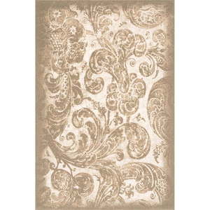 Béžový vlnený koberec 300x400 cm Damask – Agnella vyobraziť