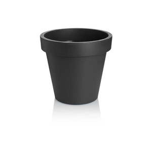Plastový kvetináč ø 29 cm Metro Twist – Gardenico vyobraziť