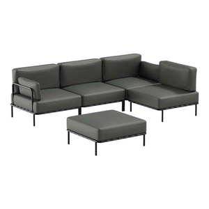 Tmavosivá záhradná modulárna pohovka 234 cm Salve – Sit Sit vyobraziť
