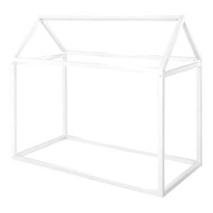 Biela domčeková detská posteľ 70x140 cm Montessori – Roba vyobraziť