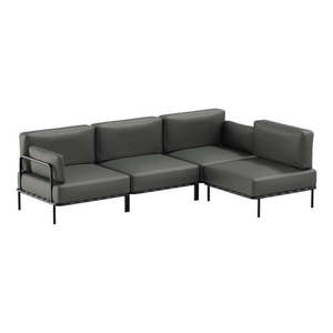 Tmavosivá záhradná modulárna pohovka 234 cm Salve – Sit Sit vyobraziť