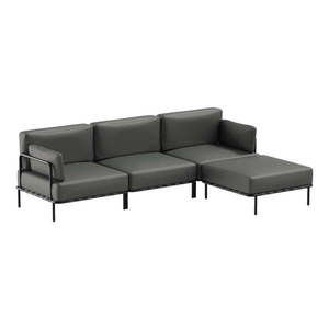 Tmavosivá záhradná modulárna pohovka 234 cm Salve – Sit Sit vyobraziť