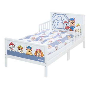 Bielo-modrá detská posteľ 70x140 cm Paw Patrol – Roba vyobraziť