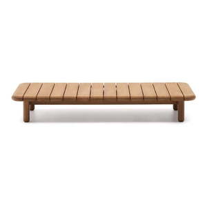 Záhradný odkladací stolík z tíkového dreva 70x140 cm Turqueta – Kave Home vyobraziť