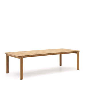 Záhradný jedálenský stôl z tíkového dreva 102x220 cm Icaro – Kave Home vyobraziť
