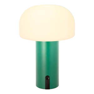 Biela/zelená LED stolová lampa (výška 22, 5 cm) Styles – Villa Collection vyobraziť