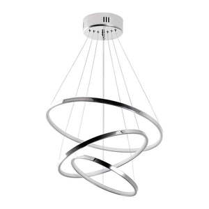 LED závesné svietidlo v striebornej farbe ø 50 cm Simit – Opviq lights vyobraziť