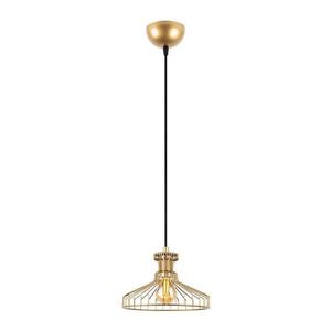 Závesné svietidlo v zlatej farbe s kovovým tienidlom ø 23 cm Events – Opviq lights vyobraziť