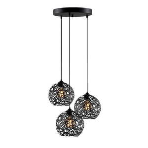 Čierne závesné svietidlo ø 65 cm Fellini – Opviq lights vyobraziť
