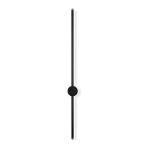 Čierne LED nástenné svietidlo ø 7 cm Sword – Opviq lights vyobraziť