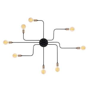 Nástenné svietidlo v čiernej a bronzovej farbe Truva – Opviq lights vyobraziť