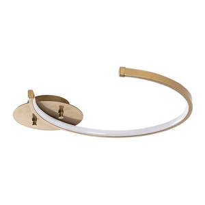 LED stropné svietidlo v zlatej farbe 33x46 cm Moon – Opviq lights vyobraziť
