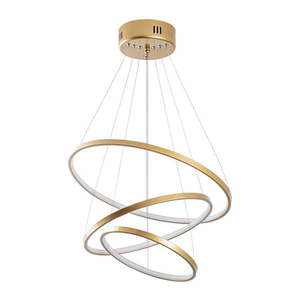 LED závesné svietidlo v zlatej farbe ø 50 cm Simit – Opviq lights vyobraziť