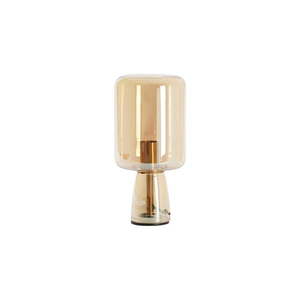 Oranžová stolová lampa so skleneným tienidlom (výška 32 cm) Lotta – Light & Living vyobraziť