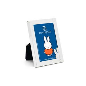 Kovový stojací rámček v striebornej farbe 8x10 cm Miffy – Zilverstad vyobraziť