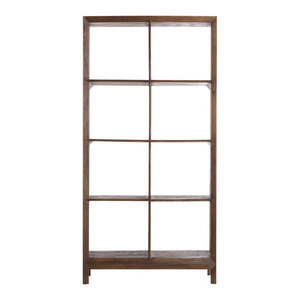 Knižnica z mangového dreva v prírodnej farbe 95x190 cm Sondrio – Light & Living vyobraziť