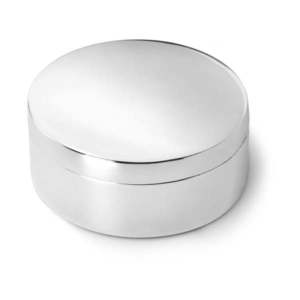 Kovová škatuľka na prvý zúbok ø 4x2 cm Round – Zilverstad vyobraziť