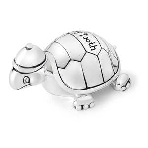 Kovová škatuľka na prvý zúbok ø 8x3 cm Turtle – Zilverstad vyobraziť
