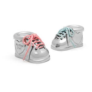 Kovová škatuľka na prvý zúbok 6x4x4 cm Shoe – Zilverstad vyobraziť