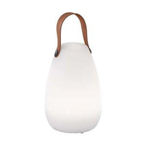 Bielo-hnedá LED stolová lampa (výška 20 cm) Ruby – Fischer & Honsel vyobraziť