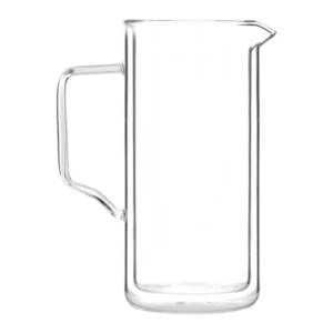 Dvojstenný džbán z borosilikátového skla Vialli Design, 1 l vyobraziť