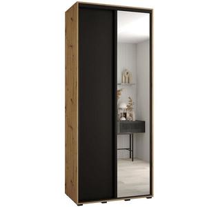 Skriňa 45 Canaris 3 100 artisan/čierna/čierna vyobraziť