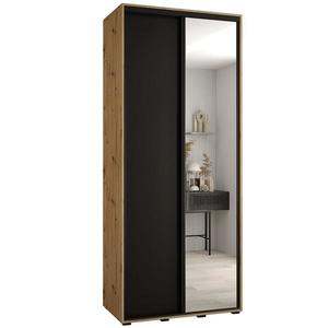 Skriňa 45 Canaris 3 110 artisan/čierna/čierna vyobraziť