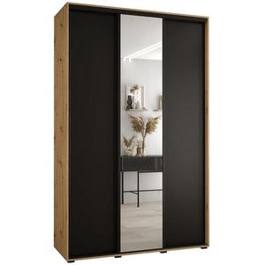 Skriňa 45 Canaris 3 150 artisan/čierna/čierna vyobraziť