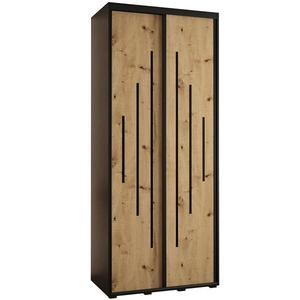Skriňa 45 Canaris 12 100 čierna/artisan/čierna vyobraziť