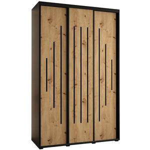 Skriňa 45 Canaris 12 160 čierna/artisan/čierna vyobraziť