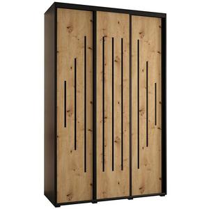 Skriňa 45 Canaris 12 170 čierna/artisan/čierna vyobraziť