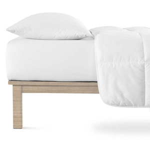 Biela napínacia plachta jersey 90x200 cm Boxspring – Andrea Simone vyobraziť