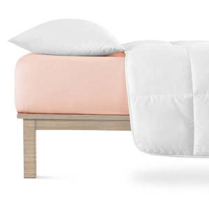 Svetloružová napínacia plachta jersey 120x200 cm Boxspring – Andrea Simone vyobraziť