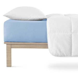 Modrá napínacia plachta jersey 160x200 cm Boxspring – Andrea Simone vyobraziť