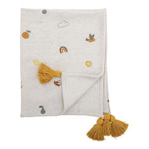 Biela detská deka 80x100 cm Agnes – Bloomingville Mini vyobraziť
