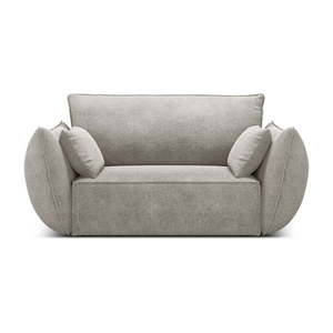 Svetlosivé kreslo Vanda - Mazzini Sofas vyobraziť
