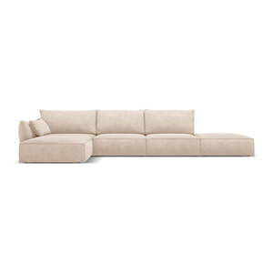 Béžová rohová pohovka (ľavý roh) Vanda - Mazzini Sofas vyobraziť