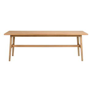 Jedálenský stôl v dekore duba v prírodnej farbe 100x220 cm Plainfield – Rowico vyobraziť