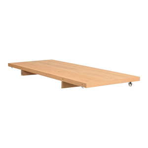 Prídavná doska k jedálenskému stolu v dekore duba 135x50 cm Maddock – Rowico vyobraziť