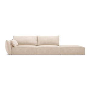 Béžová leňoška (ľavý roh) Vanda – Mazzini Sofas vyobraziť