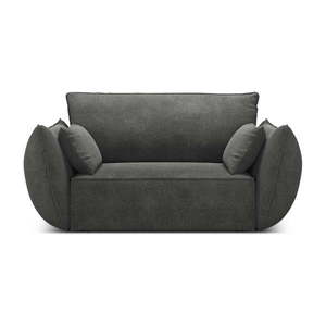 Sivé kreslo Vanda - Mazzini Sofas vyobraziť